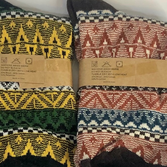 🎉 Adorable Wool Blend Winter Socks - Picture 5 of 7